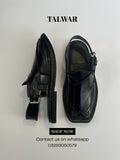 Talwar Premium triple gear Chappal - jet black