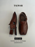 Talwar Premium triple gear Chappal - Deep Maroon