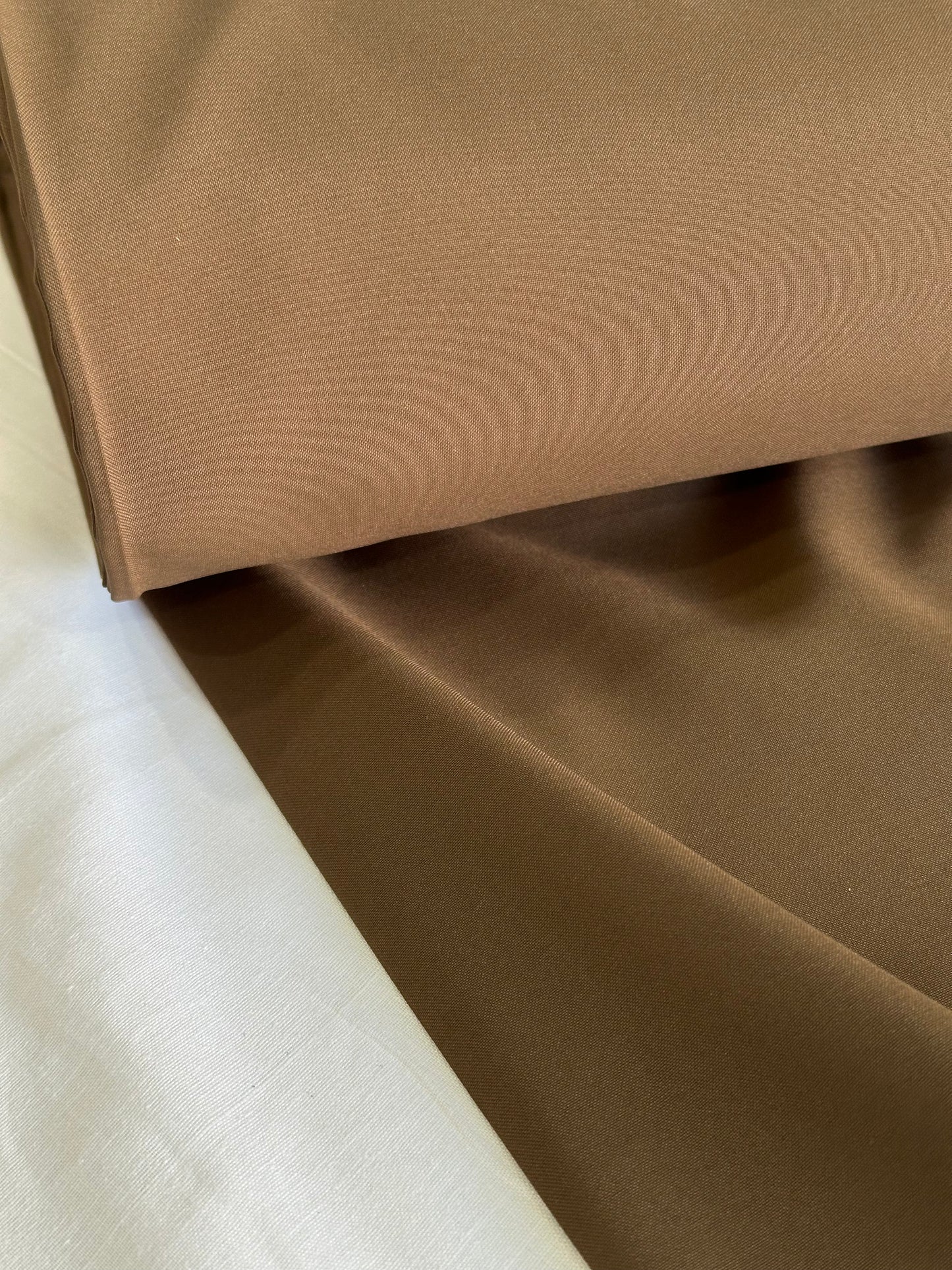 Unstitched Summer Fabric for Men - Dark Khaki