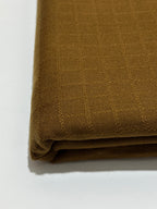 Talwar Store Slub Hamtaa fabric in Warm Mustard Brown, view 2