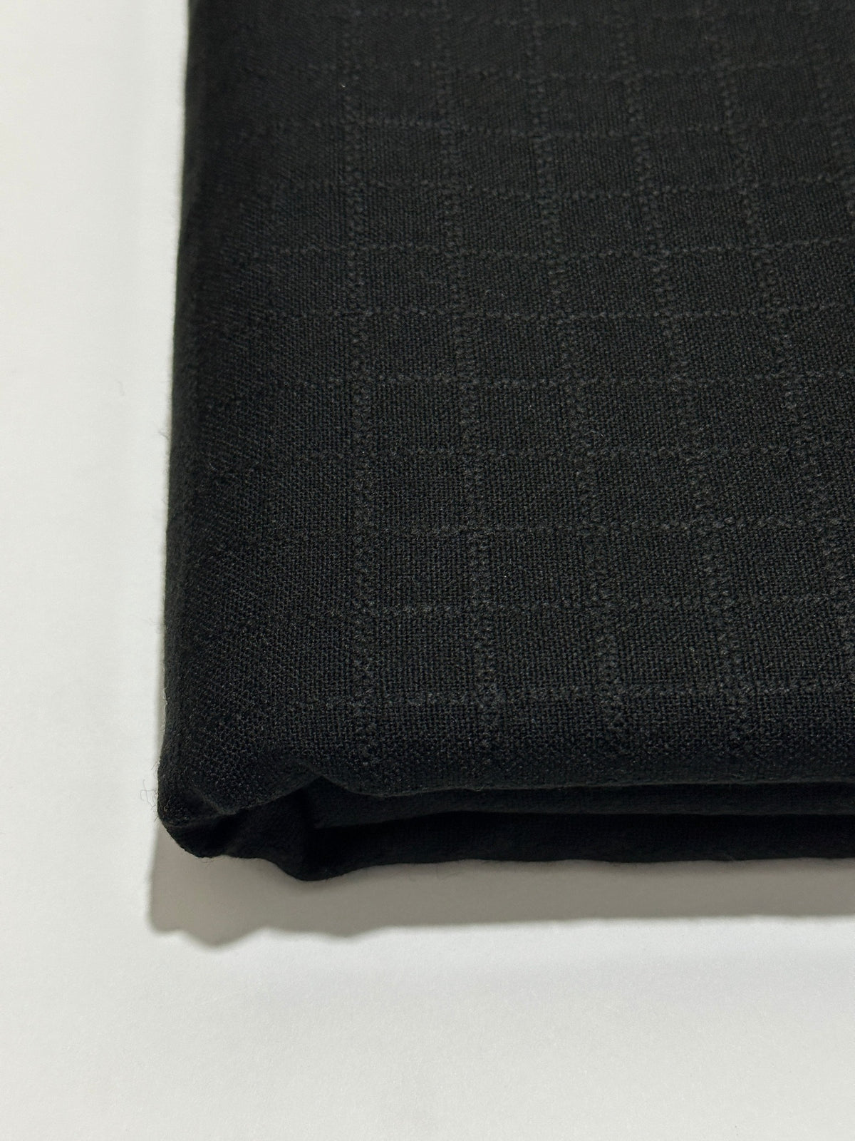Talwar Store Slub Hamtaa fabric in Classic Black, view 1