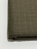 Talwar Store Slub Hamtaa fabric in Muted Olive Grey, view 1