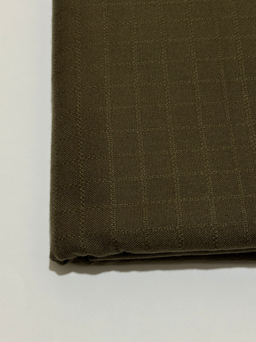 Talwar Store Slub Hamtaa fabric in Dark Olive, view 1