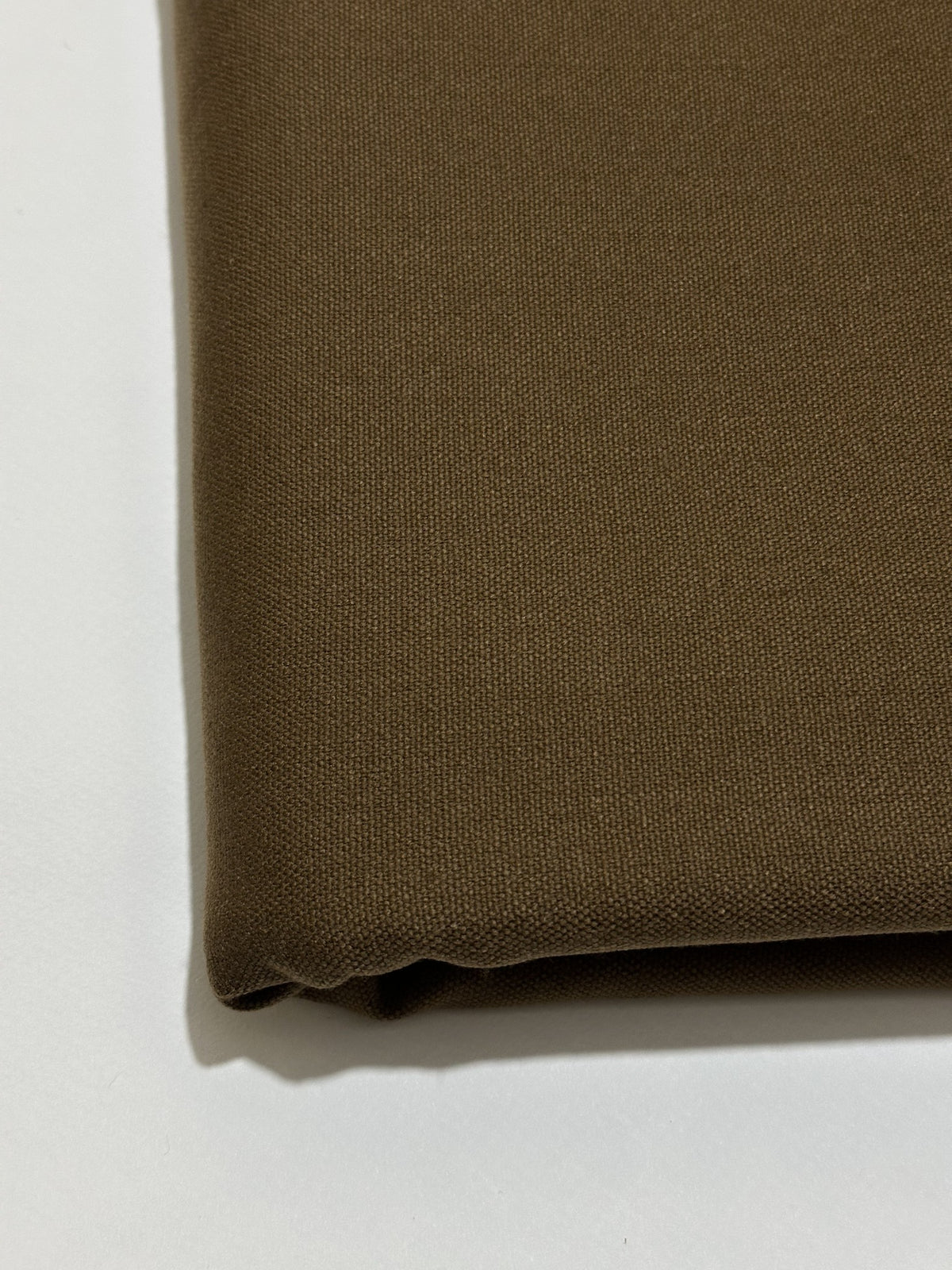 Walnut Brown Handmade Hamtaa wool fabric, folded edge