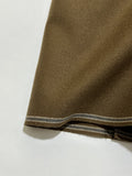 Walnut Brown Handmade Hamtaa wool fabric, woven border detail